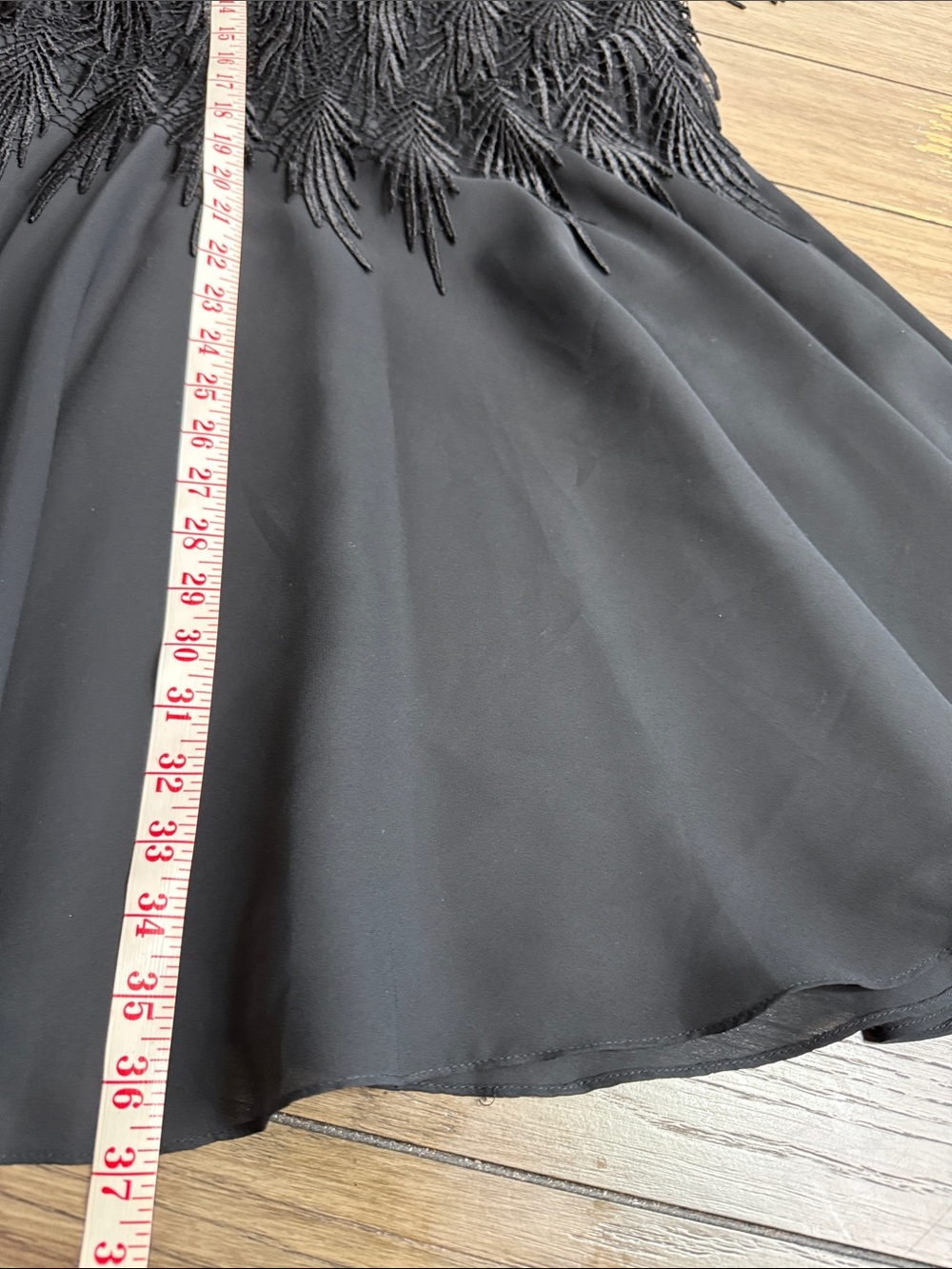 Vintage Tiered Embroidered Feather Leaf
A-line Fit&Flare Whimsical Goth Dress - Picture 9 of 13